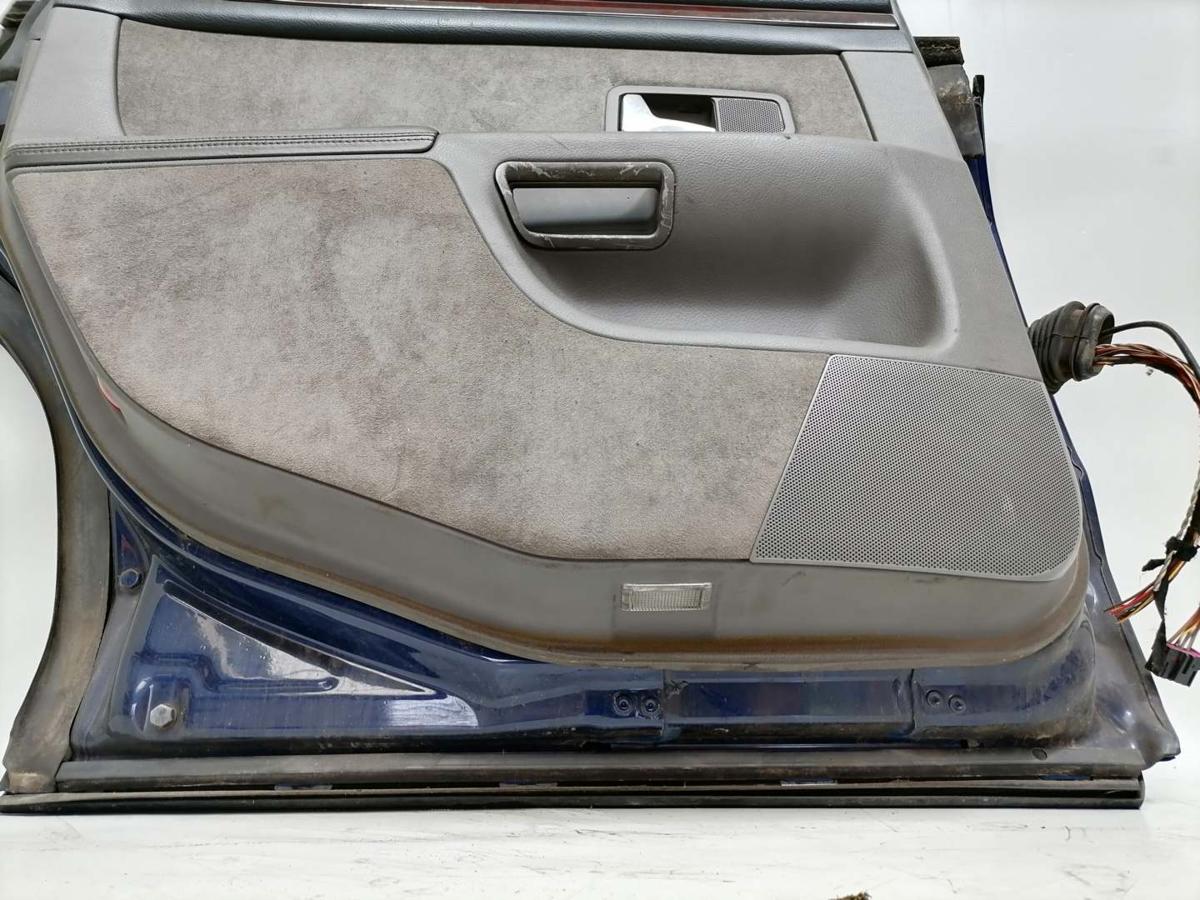 Audi A8 D2 original Tür hinten links LZ5K Santorinblau Stufenheck BJ99